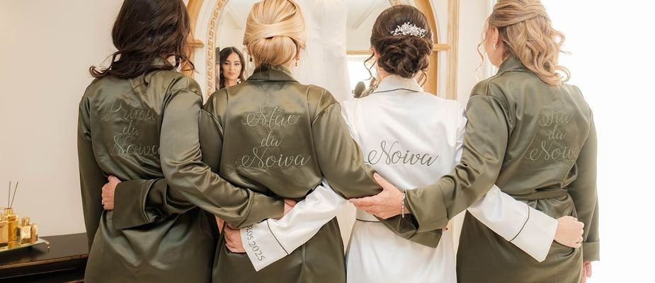 Conheça 7 robes bordados encantadores para noivas e madrinhas